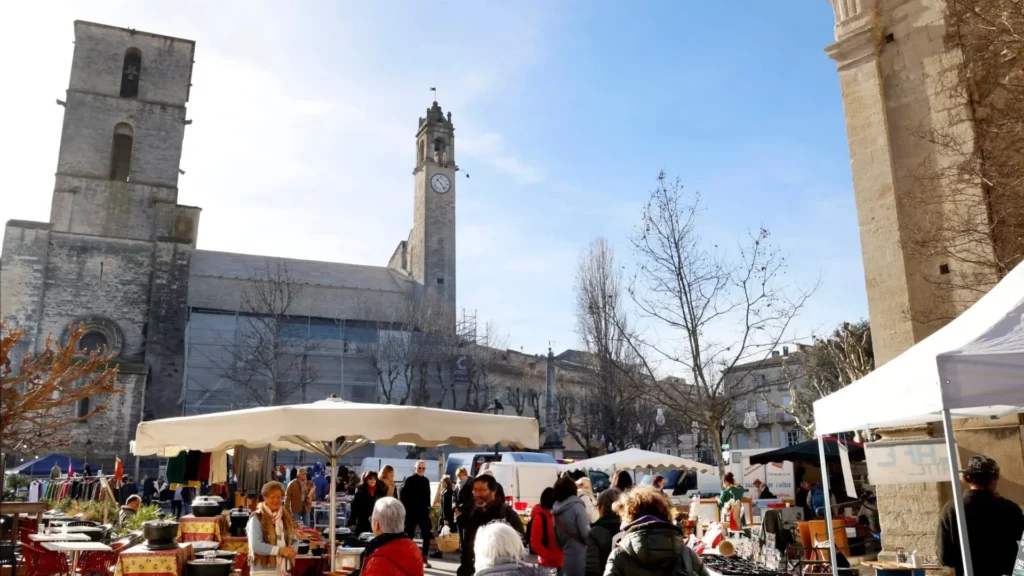 L’un des plus beaux marchés de Provence