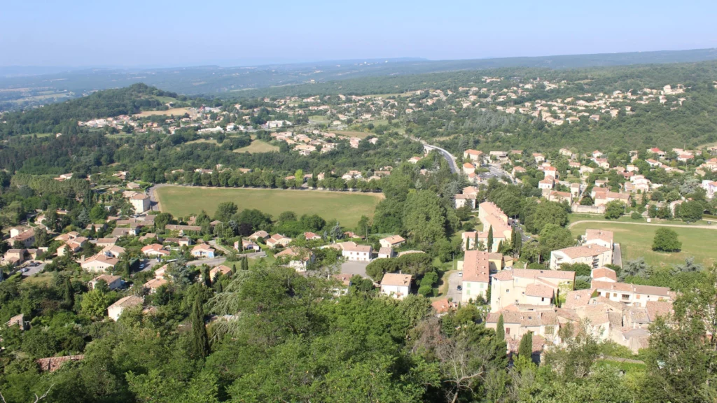 Panorama depuis la citadelle de Forcalquier